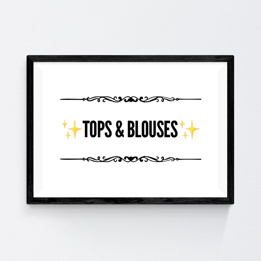 Shirts Tops Blouses Tanks! Many plus sizes!